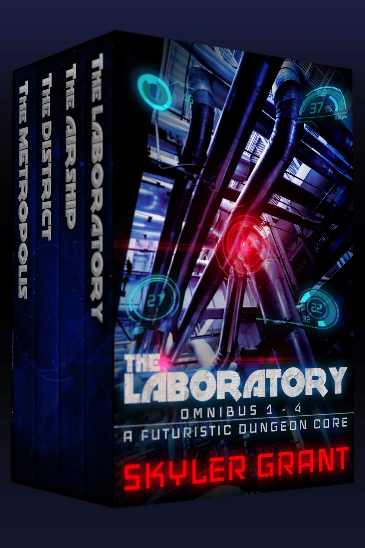 The Laboratory Omnibus 1 - 4: A Futuristic Dungeon Core
